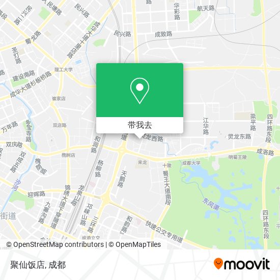 聚仙饭店地图