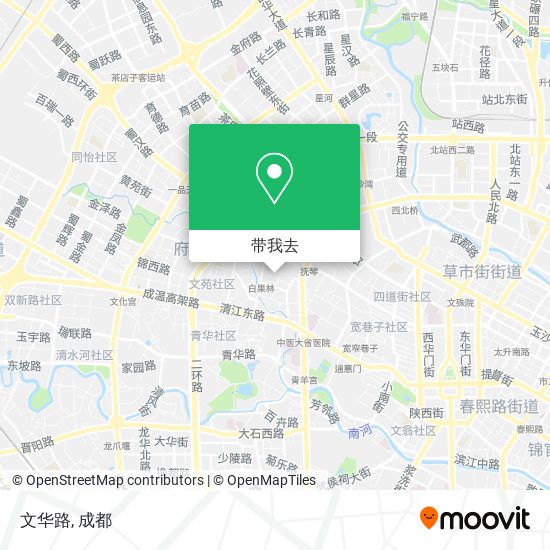文华路地图