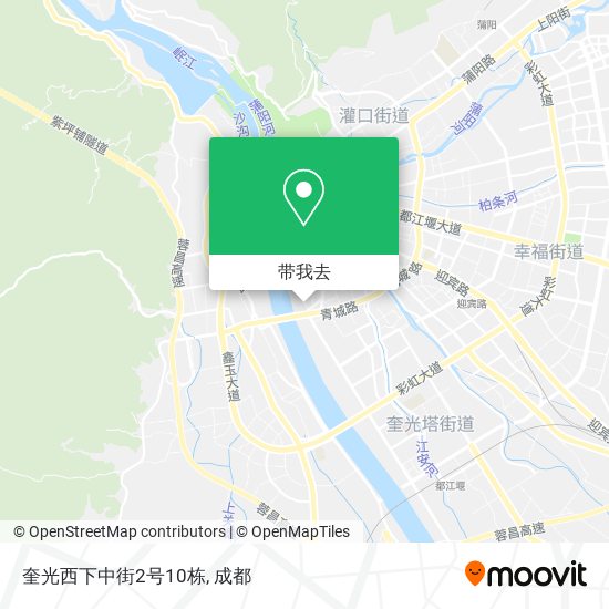 奎光西下中街2号10栋地图