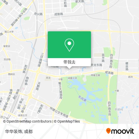 华华装饰地图