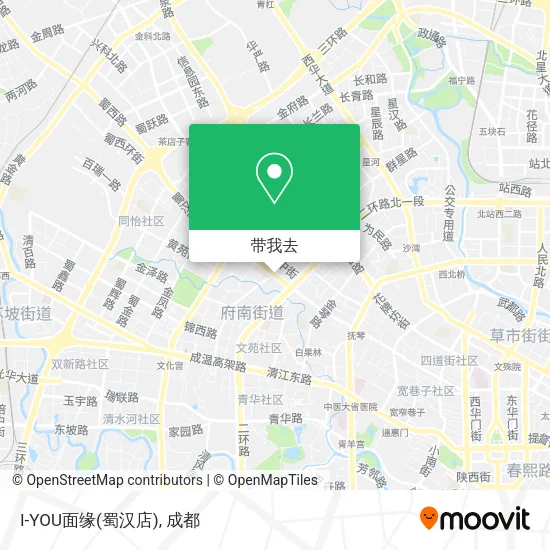 I-YOU面缘(蜀汉店)地图
