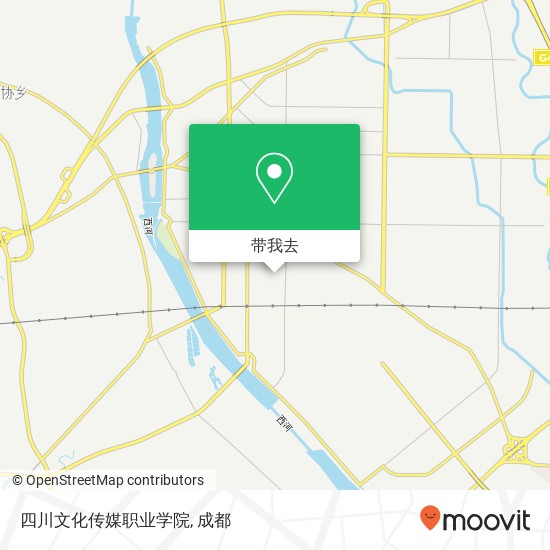四川文化传媒职业学院地图