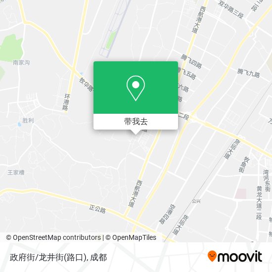 政府街/龙井街(路口)地图