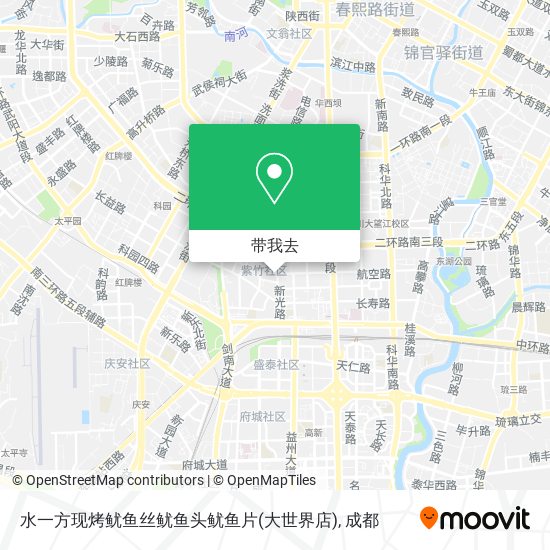 水一方现烤鱿鱼丝鱿鱼头鱿鱼片(大世界店)地图
