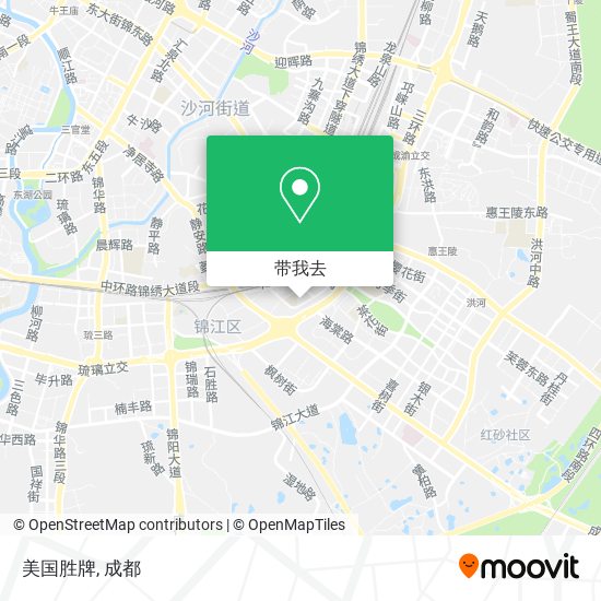 美国胜牌地图