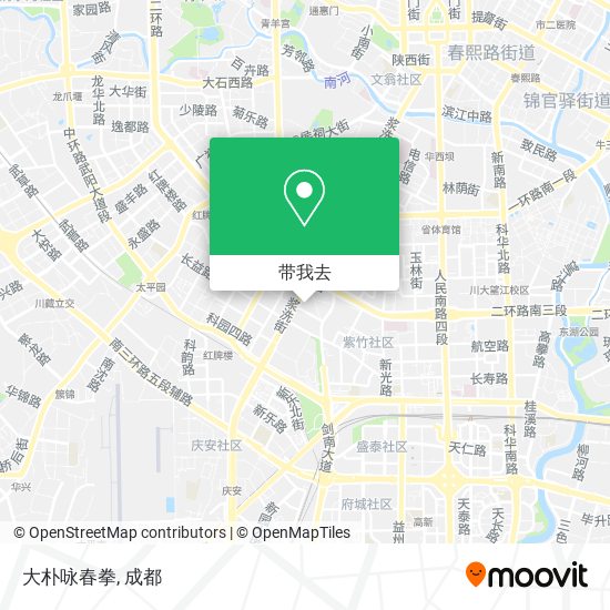 大朴咏春拳地图