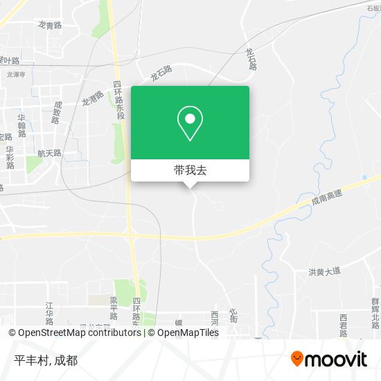 平丰村地图
