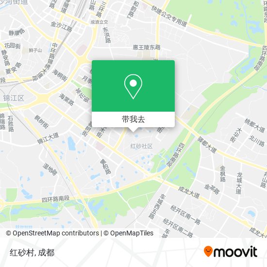 红砂村地图