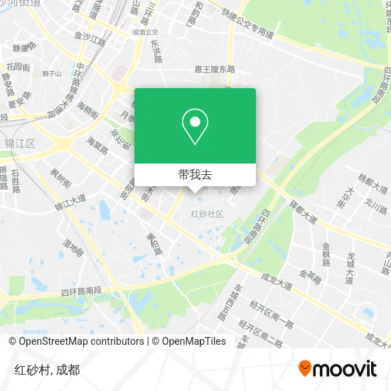 红砂村地图
