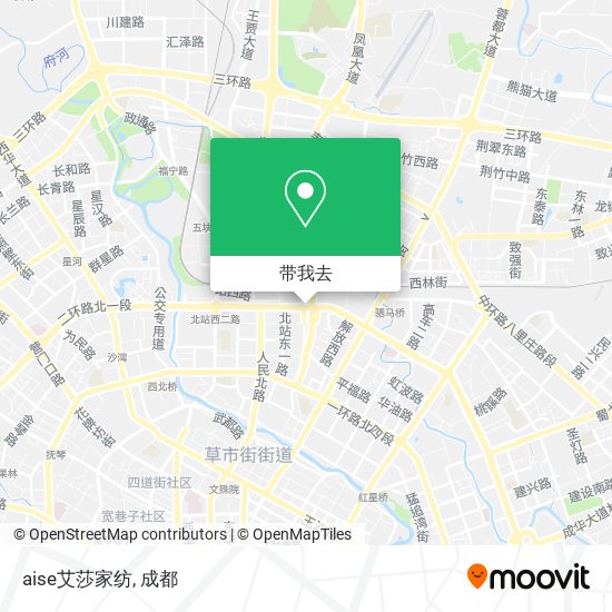 aise艾莎家纺地图