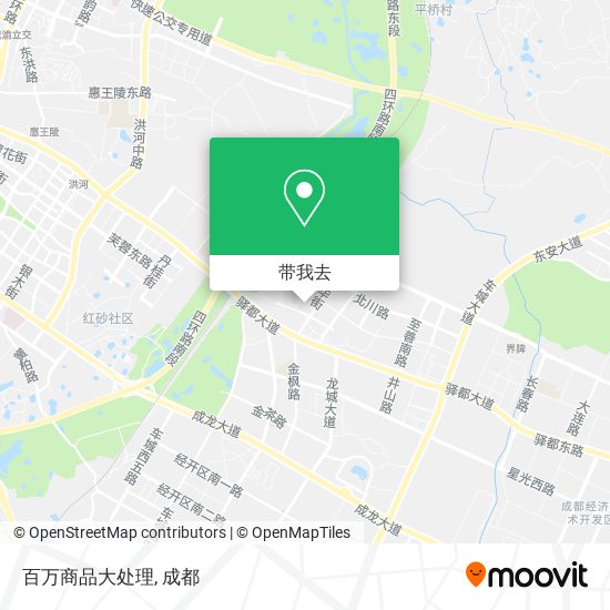 百万商品大处理地图