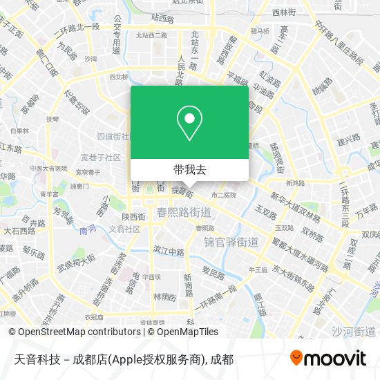 天音科技－成都店(Apple授权服务商)地图