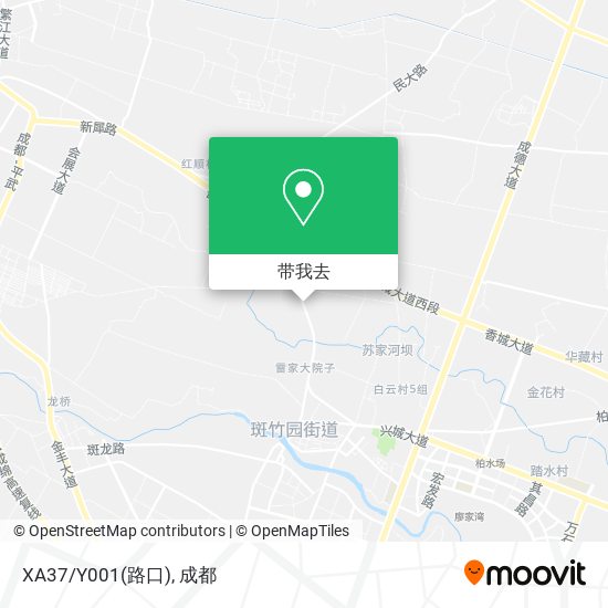 XA37/Y001(路口)地图