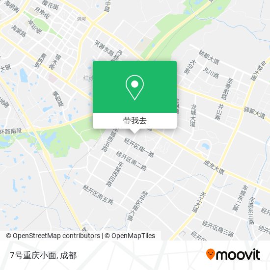 7号重庆小面地图
