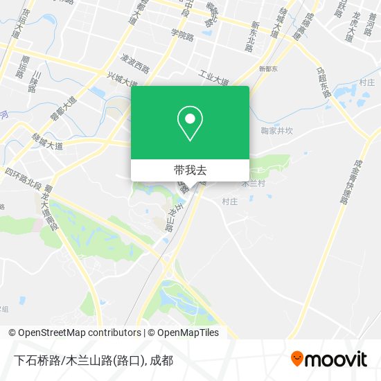 下石桥路/木兰山路(路口)地图