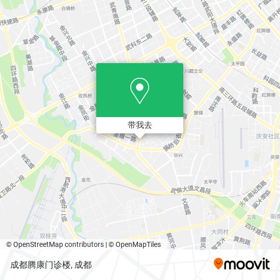 成都腾康门诊楼地图