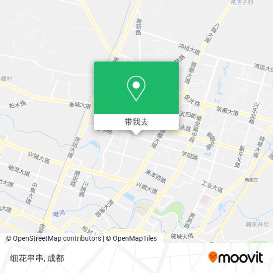 细花串串地图