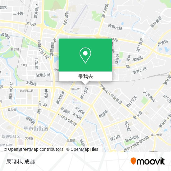 果驷巷地图