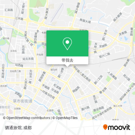 驷通旅馆地图
