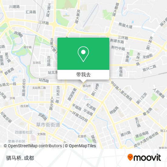 驷马桥地图