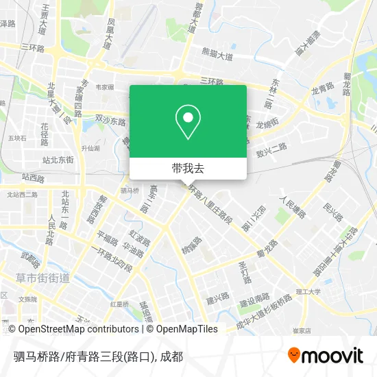 驷马桥路/府青路三段(路口)地图