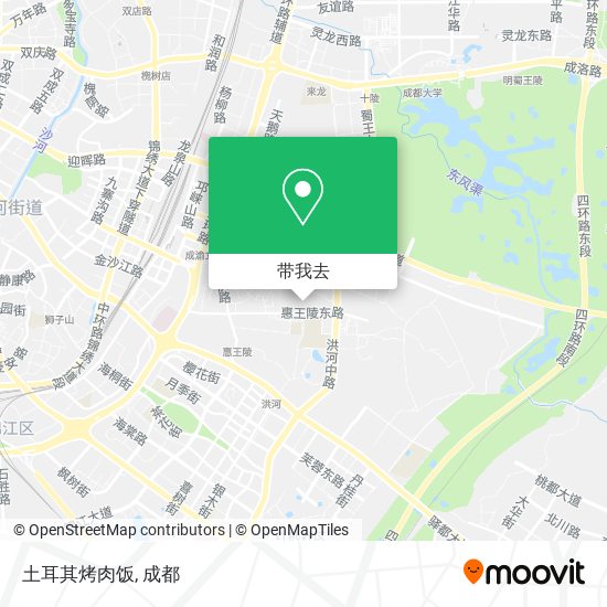 土耳其烤肉饭地图
