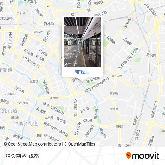 建设南路地图