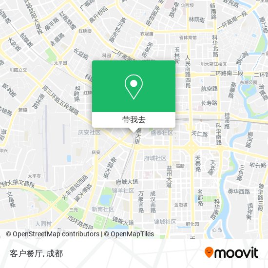 客户餐厅地图