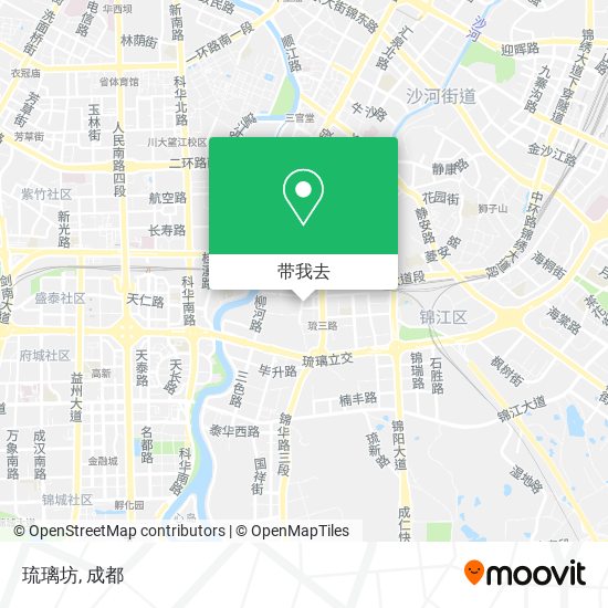 琉璃坊地图