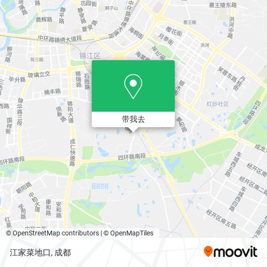 江家菜地口地图