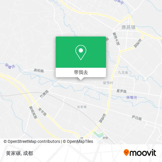 黄家碾地图