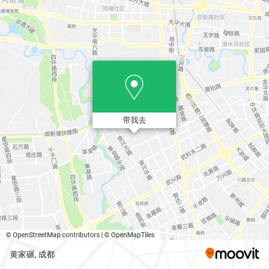 黄家碾地图