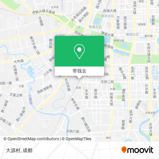 大源村地图