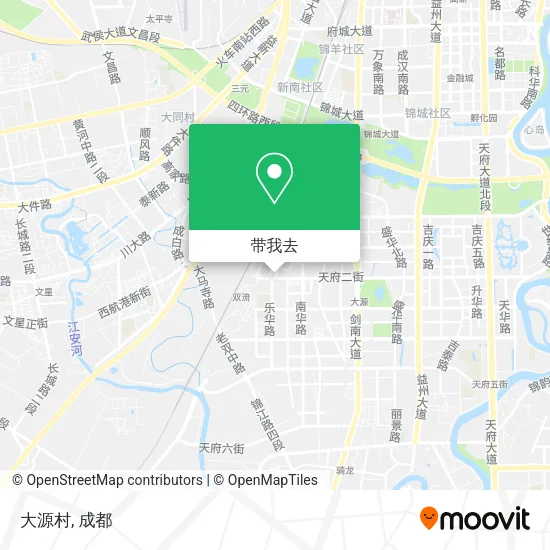 大源村地图