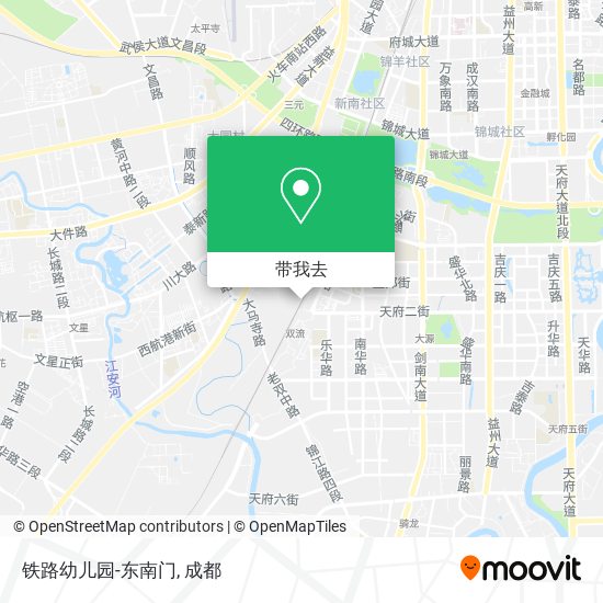 铁路幼儿园-东南门地图