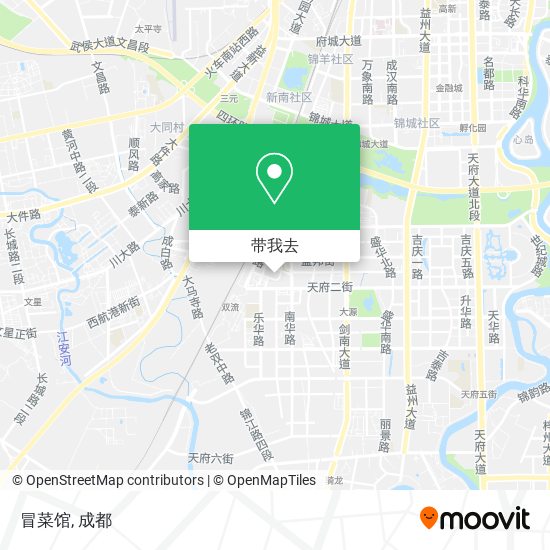 冒菜馆地图