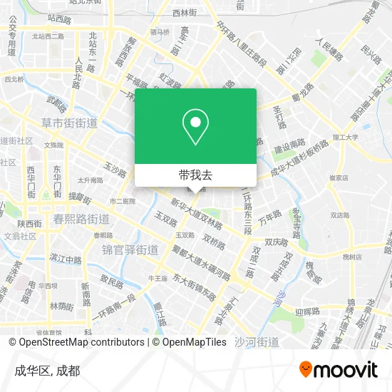 成华区地图
