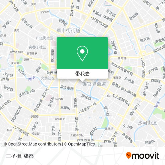 三圣街地图