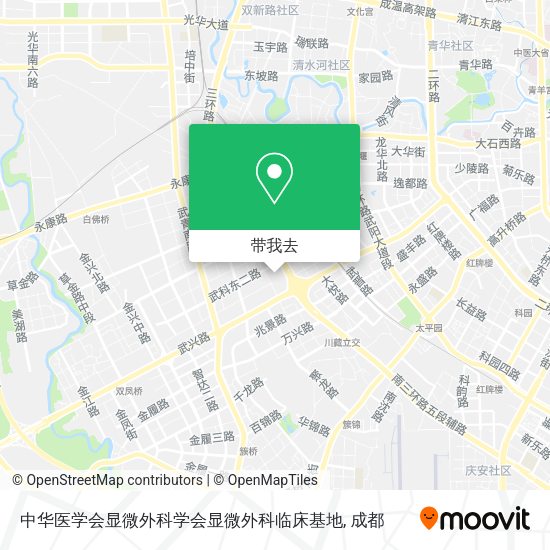 中华医学会显微外科学会显微外科临床基地地图