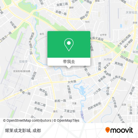 耀莱成龙影城地图