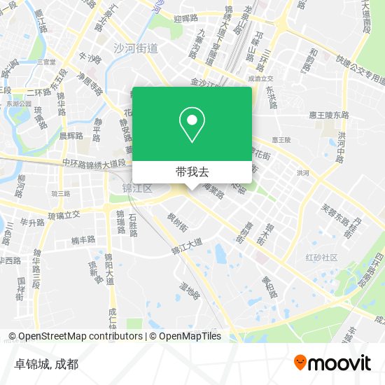 卓锦城地图