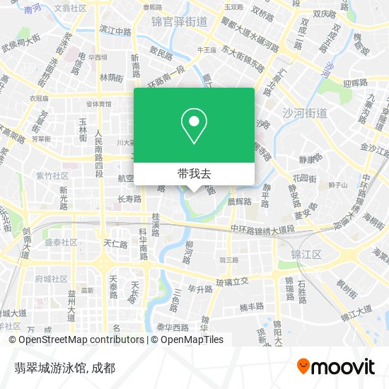 翡翠城游泳馆地图