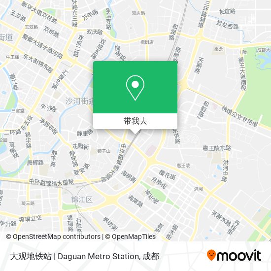 大观地铁站 | Daguan Metro Station地图
