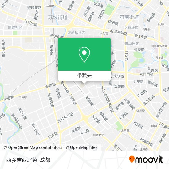 西乡吉西北菜地图