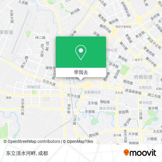 东立清水河畔地图