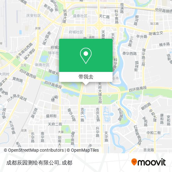 成都辰园测绘有限公司地图