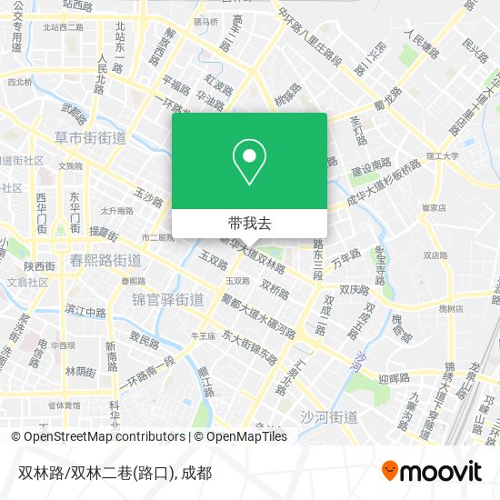 双林路/双林二巷(路口)地图