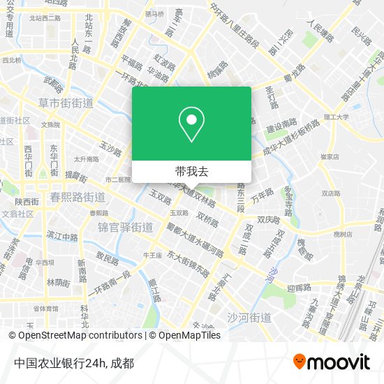 中国农业银行24h地图