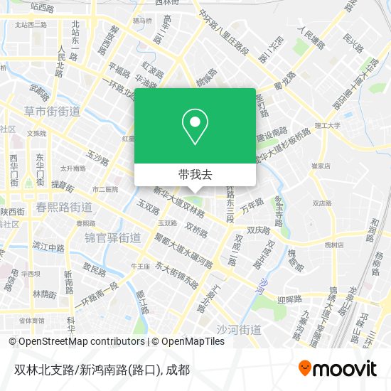 双林北支路/新鸿南路(路口)地图