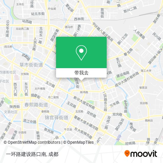 一环路建设路口南地图